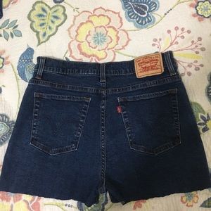 Levi’s High Waisted Shorts